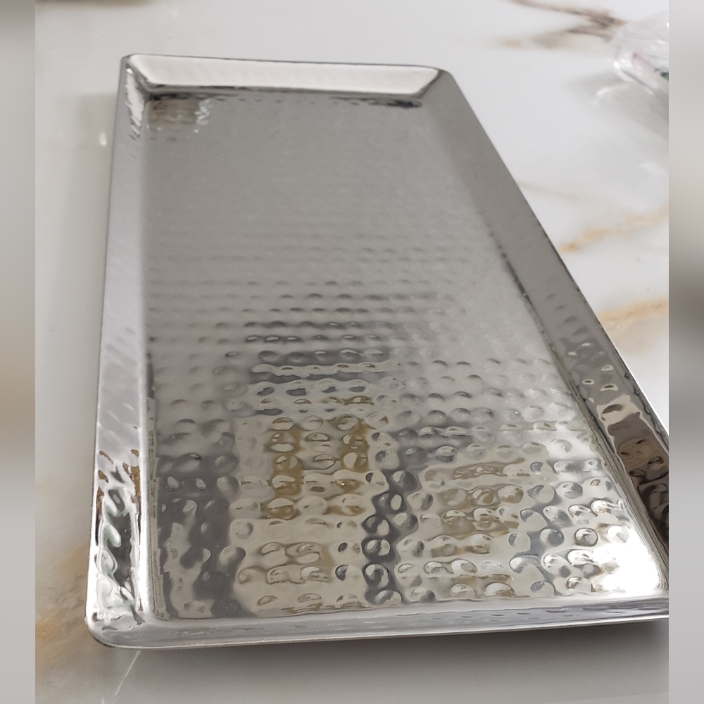 Godinger metallic vanity tray